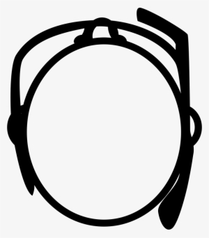 Google Glasses On A Head From Top View Comments - Head Top View Png