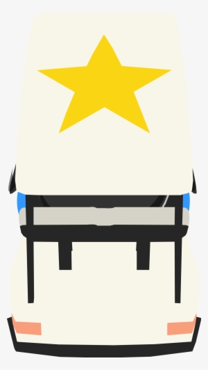 Golf Cart Back View - Golf