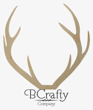 Wooden Deer Antler Shape - Elk