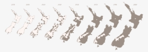 Possum Spread In New Zealand 1870-2000