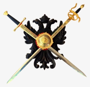 Crossed Swords And Shield Png - Swords Over Shield Png
