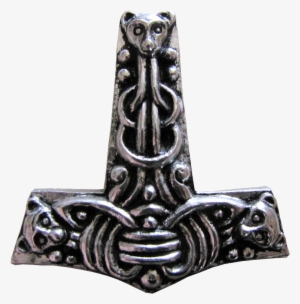 Faroese Thor's Hammer Pendant - Viking Jewellery Png