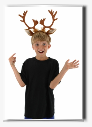 Reindeer Headband - Reindeer Antler Headband