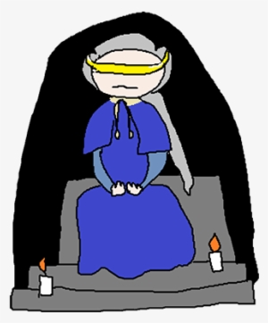 The/a Firekeeper Of This Game , She Protects The Bonfire - Cartoon