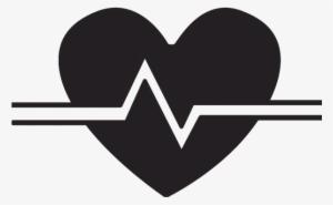 Collection Of Healthcare Black And White - Heart Rate Clip Art