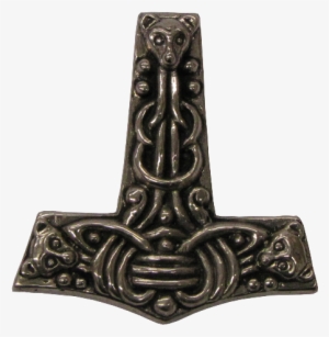 Faroese Thor's Hammer Pendant Necklace - Cross