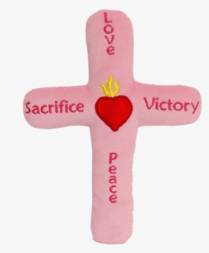 My First Cross Devotional Toy - My First Cross Plush- Blue