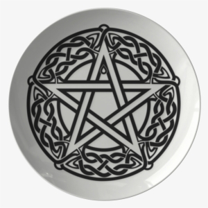 Wicca Pentacle Plate