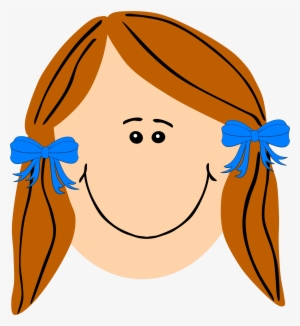 Ginger Girl With Long Hair Icons Png - Clip Art