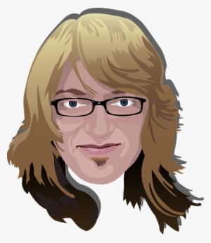 Guys With Long Hair Cartoon