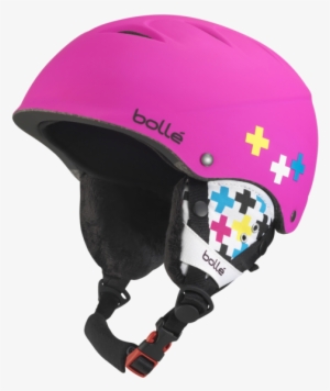 B-free Soft Pink Ski Helmet - Bolle B-free Helmet For Kids, 53-57 Cm Soft Pink Cross
