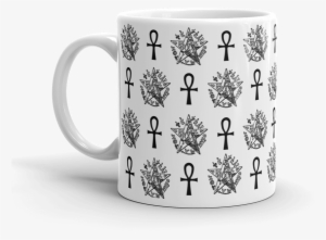 Ankh And Pentacle Mug Mockup Handle On Left 11oz