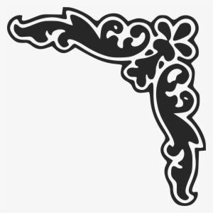 Borders Svg Design Vector Frames Illustrations Hd Images - Border Corner Design Png