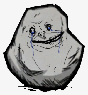 Forever Alone Face Png - Forever Alone 25mm Pin Button Badge Lapel Pin