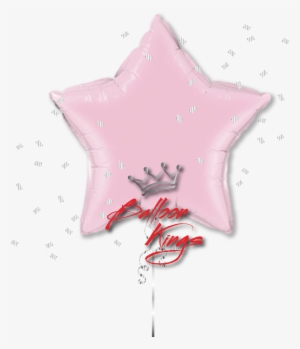 Large Pearl Pink Star - Yellow