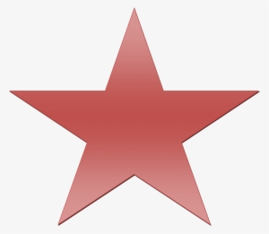Red Gradient Star - Pakistan Cricket Team Logo