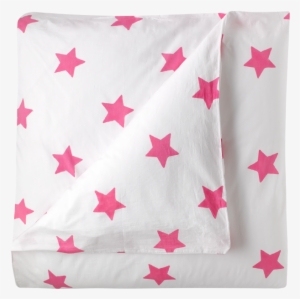 Bright Pink Star Single Duvet Cover - You Are A Star Png