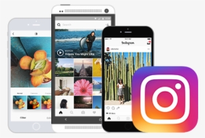 Instagram Advertising - Instagram On Mobile Png