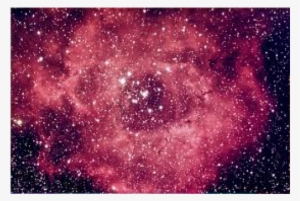 Fotoprint: Rosetta Nebula By Mironov, 41x41cm.