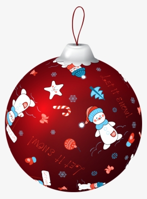 Red Christmas Balll Ornaments