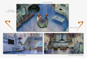 Research Room - Professor Oak's Lab Anime