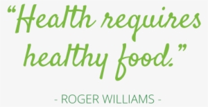 Healthquote - Health Requires Healthy Food