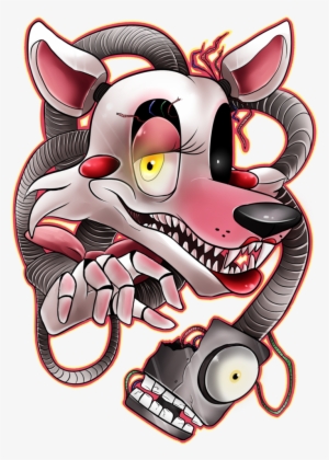 Confetti Clipart Fnaf - Five Nights At Freddy's Mangle Fanart