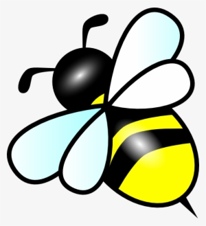 Small Bee Clip Art - Clipart Bumble Bee Png