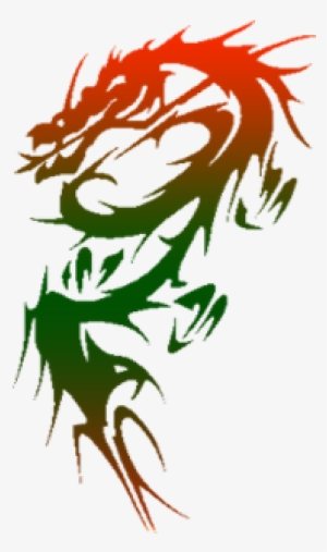 New Png Colorized Tattoo Designs For - Dragon