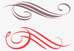 Collection Of Free Curving - Vector De Lineas Curvas