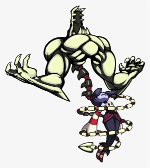 Inferno Of Lev - Skullgirls Squigly And Leviathan