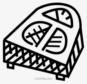 Weight Scale Royalty Free Vector Clip Art Illustration - Line Art