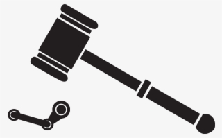 Hammer Clipart Lawyer - Hammer And Gavel Clipart