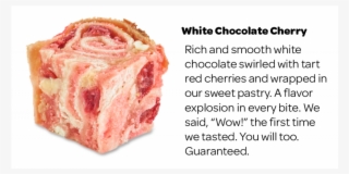 White Chocolate Cheery Povitica - Cherry