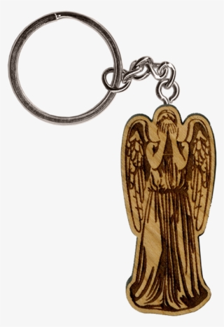 Weeping Angel - Star Trek Into Darkness Walnut Inked And Screened Laser