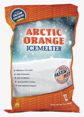 44 Lb Bag - Xynyth 200-41043 Artic Orange Icemelter 44 Lb Bag -