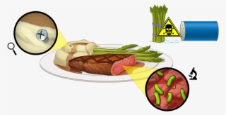 Industrial Clipart Food Industry - Biological Hazard In The Kitchen
