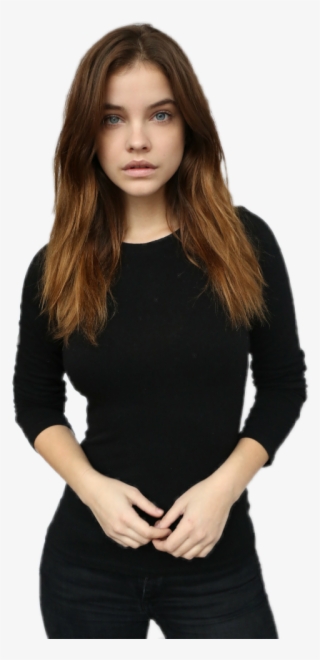 Barbara Palvin Black Outfit