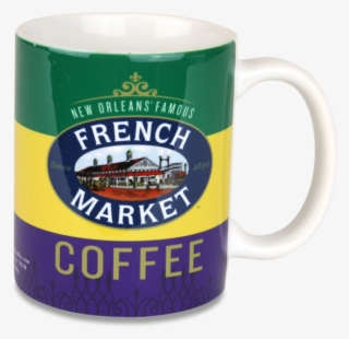 Picture Of French Market Coffee Mug - French Market Coffee Mug - Blue