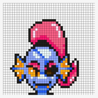 Undyne Undertale - Undertale Pixel Art Undyne