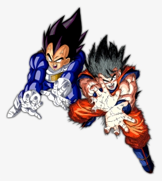 Goku And Vegeta Saiyan Saga - Dragon Ball Z Goku