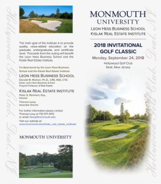 2018 Golf Outing Promo - Monmouth University