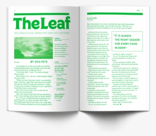 The Fruit For Thought Reader - Brochure
