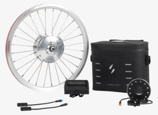 25 Mile Swytch Folding Ebike Kit Swytch Ebike Kit - Brompton Bicycle