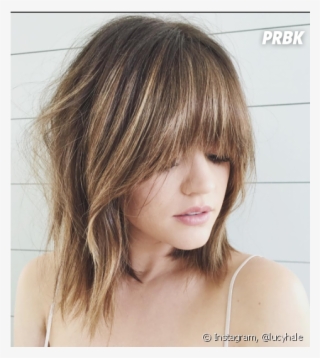 Lucy Hale Adopte La Frange Et C'est Canon - Lucy Hale Hair Fringe