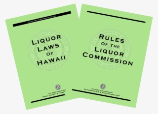 All Licensees Of Liquor Establishments And Their Employees - Alcohol Law