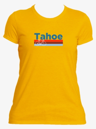 Lake Tahoe Retro Bike & Mountain Bike - Shirt
