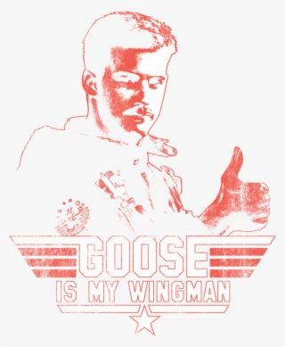 Top Gun Wingman Goose Men's Long Sleeve T-shirt - Illustration
