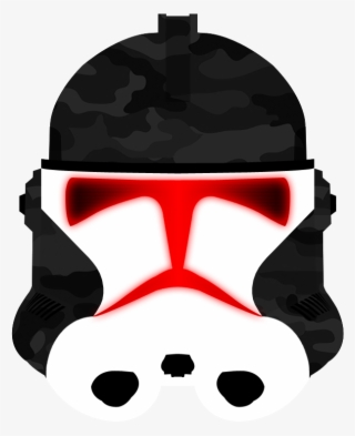 Phase Ii Clone Trooper Helmet Black Dragon Png - Clone Trooper