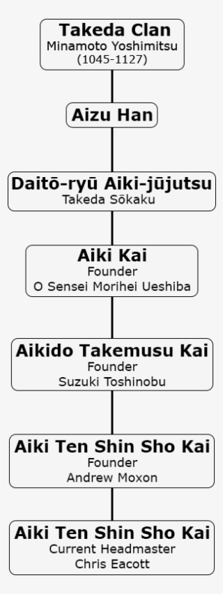 Aiki Ten Shin Sho Kai Lineage - Number
